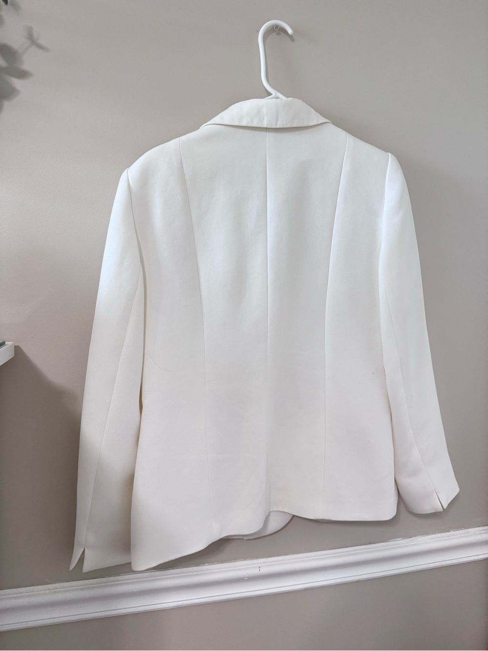 Kasper White Women's Two-Button Blazer - Picture 2 of 2